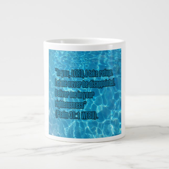 Psaume 31:1 WEBU Mug (Devant)