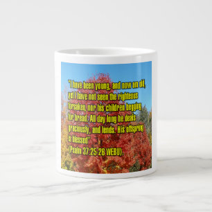 Psaume 37:25-26 WEBU Mug