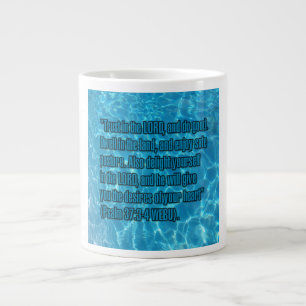 Psaume 37:3-4 WEBU Mug