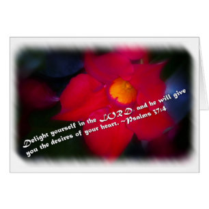 Psaume 37:4 sur blanc