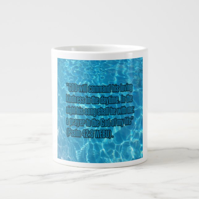 Psaume 42:8 WEBU Mug (Devant)