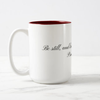 Psaume 46:10, Mug cadeau