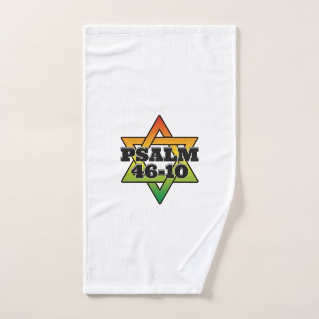Psaume 46-10 - Serviettes de bain (Serviette à main)