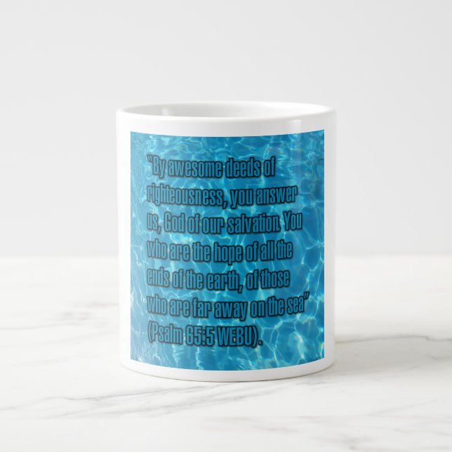 Psaume 65:5 WEBU Mug (Devant)
