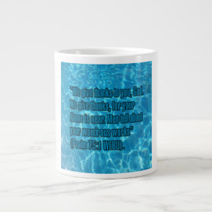 Psaume 75:1 WEBU Mug