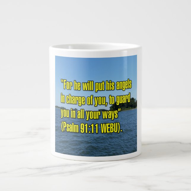 Psaume 91:11 WEBU Mug (Devant)