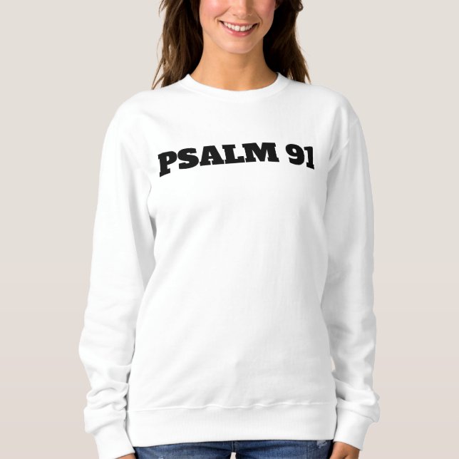 Psaume 91 Sweatshirt féminine (Devant)