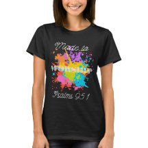 Psaumes 91:1 Bible Verse T-Shirt - Fabriqué pour l