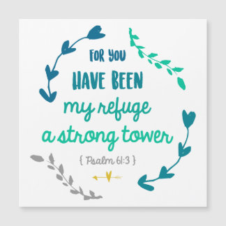 Psaumes Bible Verse Citation foi chrétienne Wreath