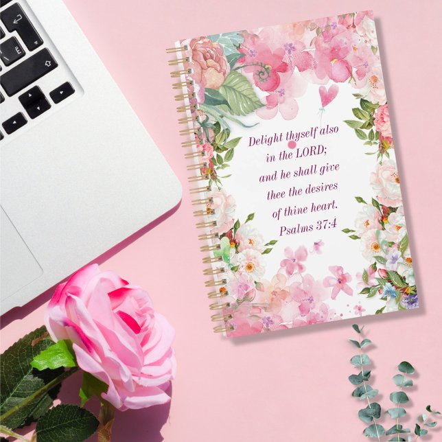 Psaumes de bouquet rose 37:4 (Créateur téléchargé)