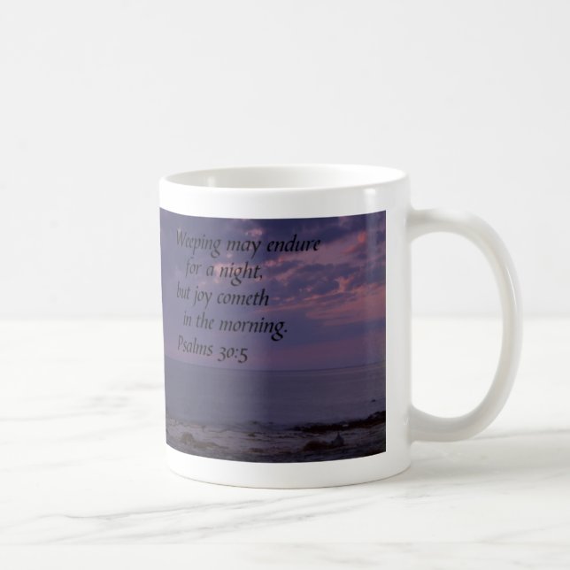 Psaumes - tasse de lever de soleil de baie de (Droite)