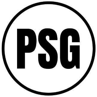 PSG - Sticker rond classique de Petersburg