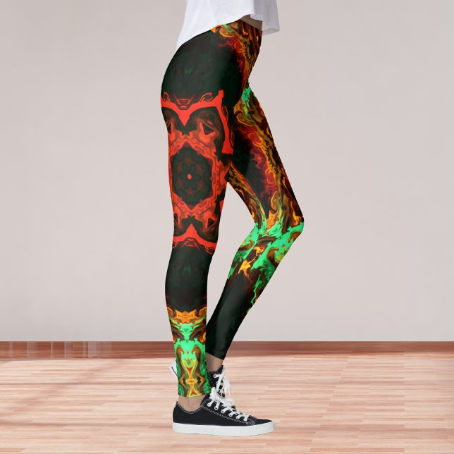 Psychedelic Hippie Leggings (Créateur téléchargé)