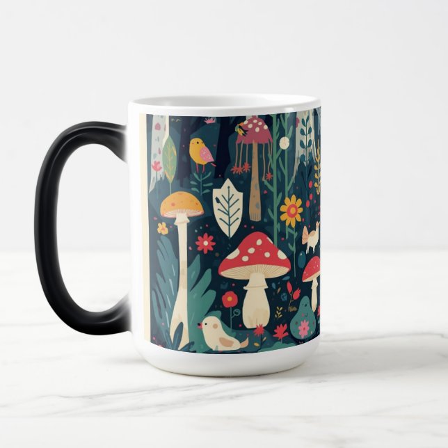 psychedelic mug design (Gauche)