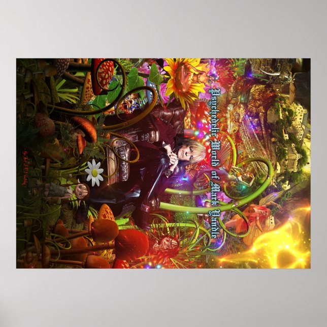 Psychedelic World Of Mark Yandle Poster (Devant)