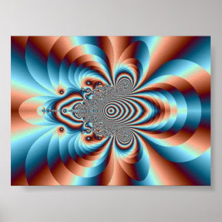 Psychédélique Jungle Kitten ~ Poster