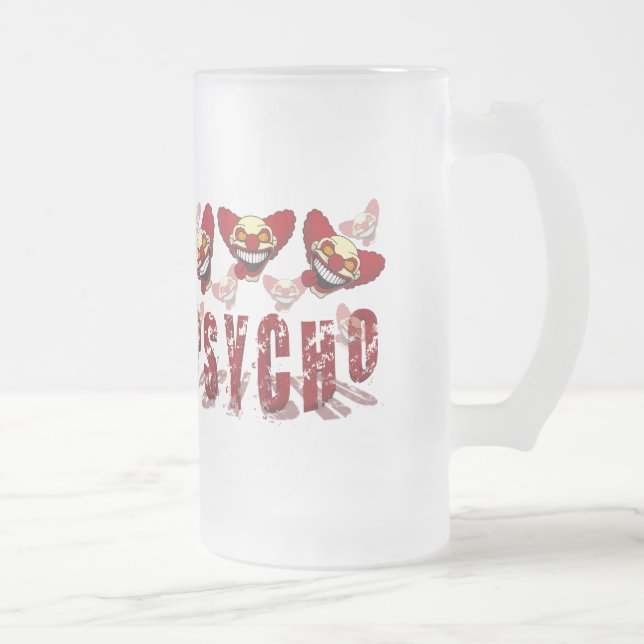 Psycho givré bière Mug (Droit)