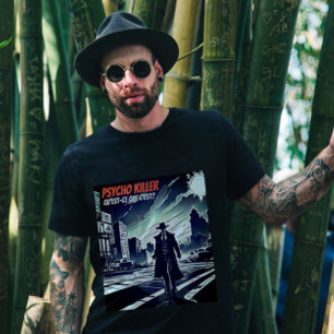 Psycho Killer Quest-ce Que Cest T-Shirt Rock Rétro