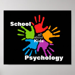 Psychologie scolaire Petits espaces Poster