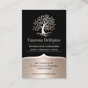 Psychologue Arbre moderne Noir & Or Rendez-vous