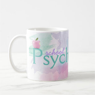 Psychologue de l'école moderne unique café Mug