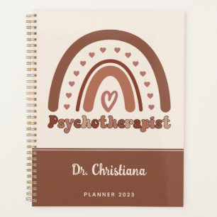 Psychothérapeute personnalisée Boho Rainbow