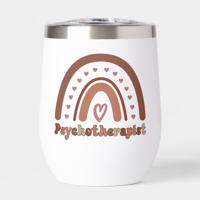 Psychothérapeute personnalisée Boho Rainbow (Avant)