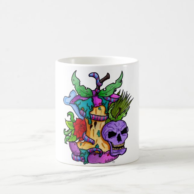 Psyko-Daizie Poison Apple Mug (Centre)