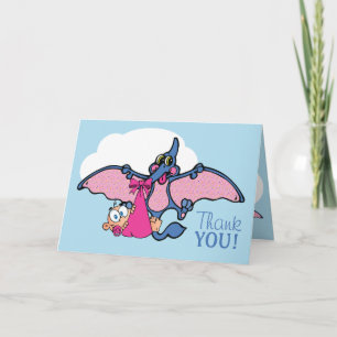 Pterodactyl Dinosaur Merci Baby shower fille