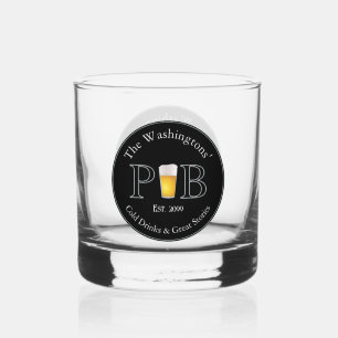 Pub Classique Moderne Verres à Boire Rocks Whiskey