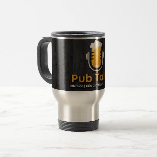 Pub Talks Travel Mug (Devant gauche)