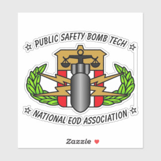 PUBLIC SAFETY BOMB TECH STICKER