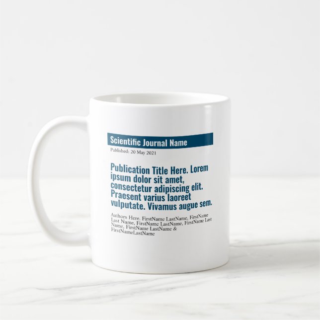 Publication personnalisée Classique 15oz Mug - Ble (Gauche)