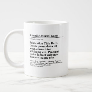 Publication personnalisée Jumbo 20oz Mug