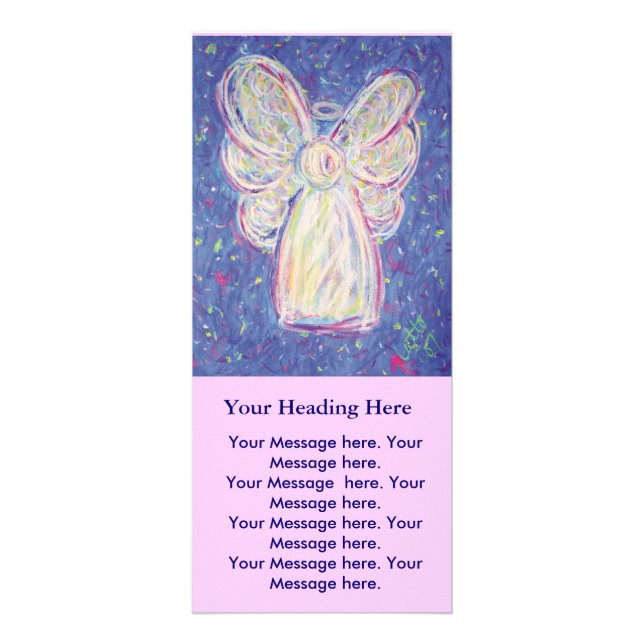 Publicitaire Angel de nuit étoilé - Carte rack (Devant)