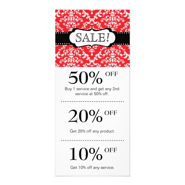 Publicitaire Bijoux / Salon Carte de Noël Fidélité Damas (Devant)