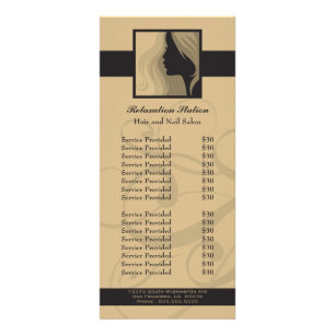 Publicitaire Carte à la mode de support des prix de spa de