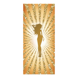 Publicitaire Carte bronzage de support de jet du rayon de