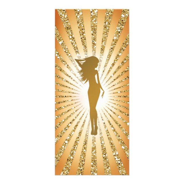 Publicitaire Carte bronzage de support de jet du rayon de (Devant)