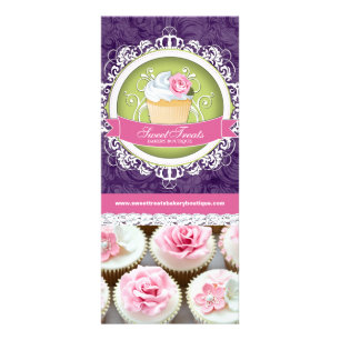 Publicitaire Carte de bâti de boutique Cupcake personnalisable