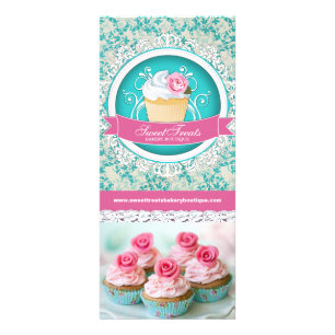 Publicitaire Carte de bâti de boutique Cupcake personnalisable