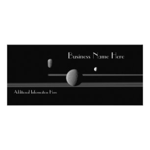 Publicitaire Carte de bâti d'entreprise Saturn's Moons 2012 Cal