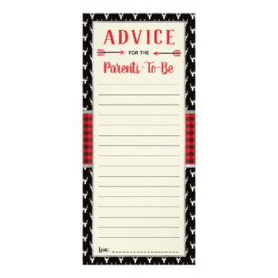Publicitaire Carte de conseil Woodland, Baby shower, Buffalo Pl