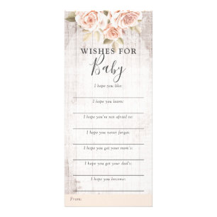Publicitaire Carte de jeu Shabby Rose Russe Baby shower Wives