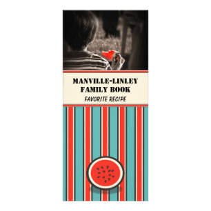 Publicitaire Carte de recette de pastèque personnalisée (modèle