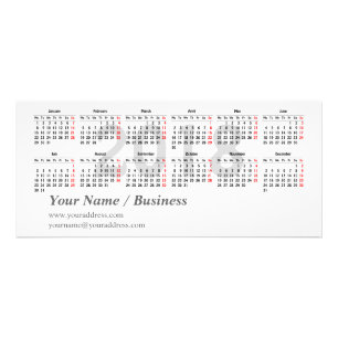 Publicitaire carte de support de modèle de 2018 calendriers