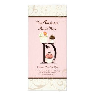 Publicitaire Carte de taux d'affaires - Lettre D Monogramme Des