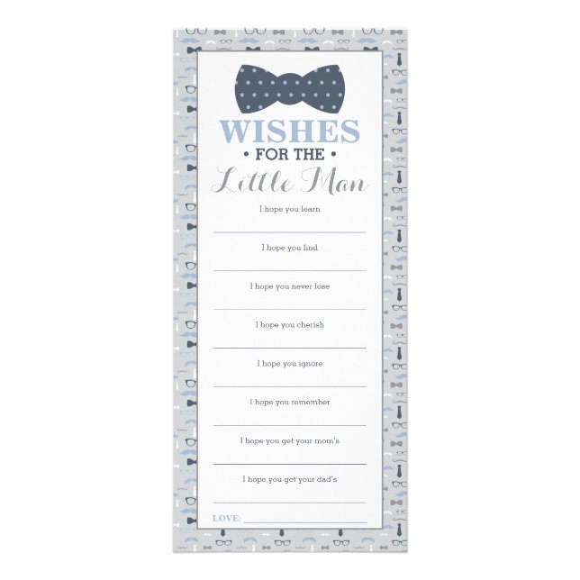 Publicitaire Carte de voeux, Baby shower, Petit Homme, 25 Pack (Devant)
