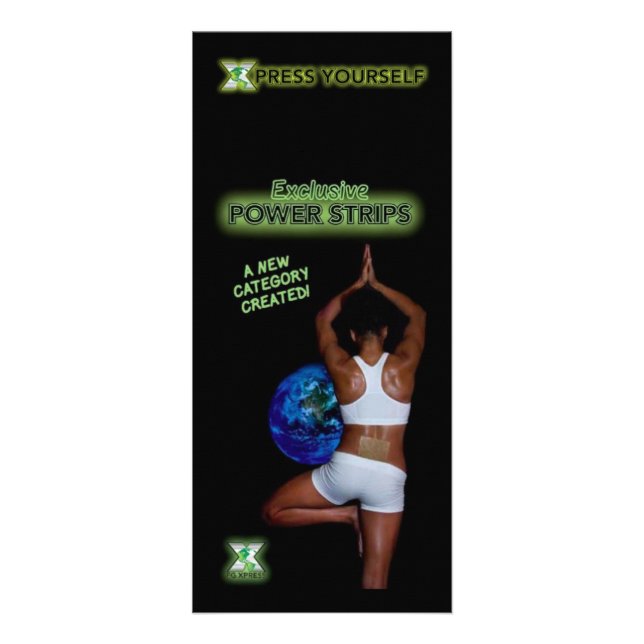 Publicitaire Carte d'information Power Strip (Devant)