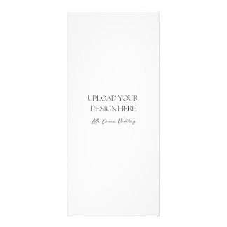 Publicitaire Carte double face brillante 4 x 9 pouces